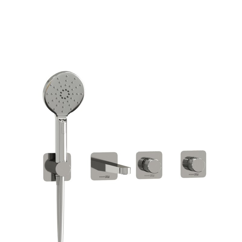 Изображение товара Смеситель WasserKRAFT Mosel 4600: хромированное изделие для ванны и душа