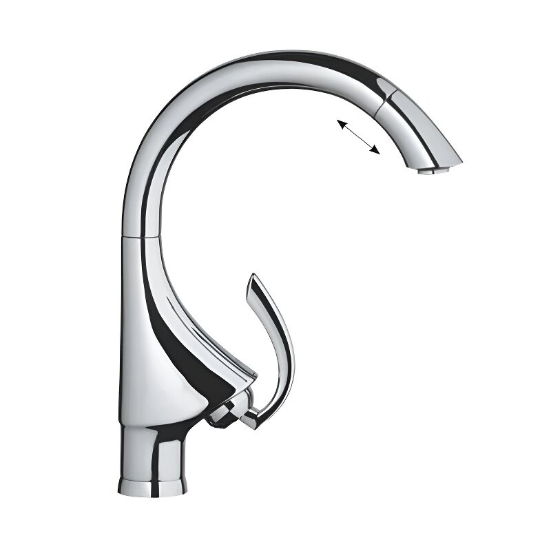 Изображение товара Смеситель для кухонной мойки Grohe K4, 33786SD0, хром