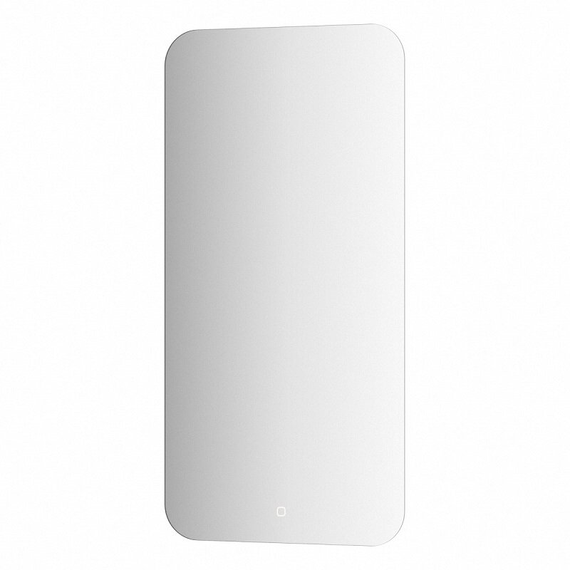 Изображение товара Зеркало Defesto Opti 50 x 100 см, с LED-подсветкой, сенсорный выключатель, нейтральный белый свет, DF 2805S