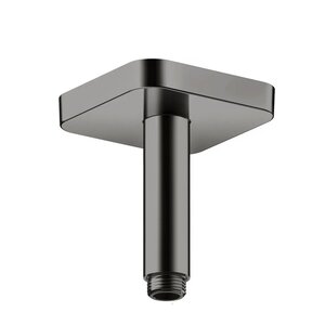 Изображение товара Держатель верхнего душа Axor ShowerSolutions 26965330, 10 см, softsquare, потолочный, цвет полированный черный хром