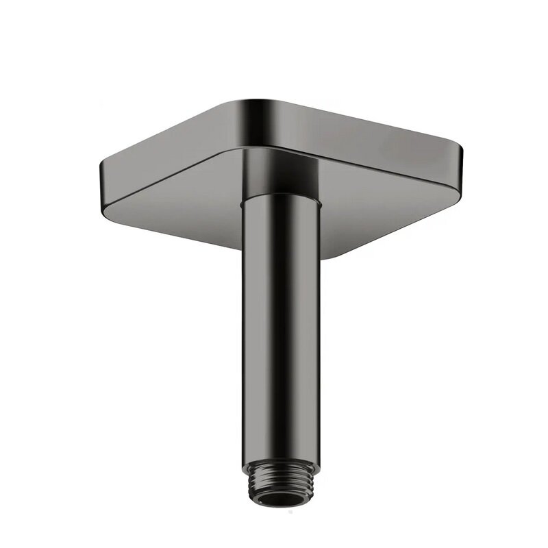 Изображение товара Держатель верхнего душа Axor ShowerSolutions 26965330, 10 см, softsquare, потолочный, цвет полированный черный хром