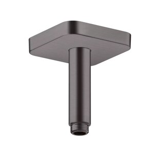 Изображение товара Держатель верхнего душа Axor ShowerSolutions 26965340, 10 см, softsquare, потолочный, цвет шлифованный черный хром