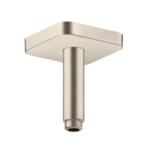 Изображение товара Держатель верхнего душа Axor ShowerSolutions 26965820, 10 см, softsquare, потолочный, цвет шлифованный никель