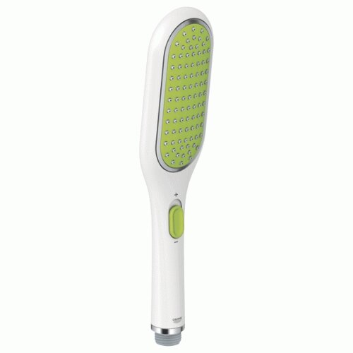 Изображение товара Ручной душ Grohe Rainshower Eco 27274LS0 белая луна / зеленый