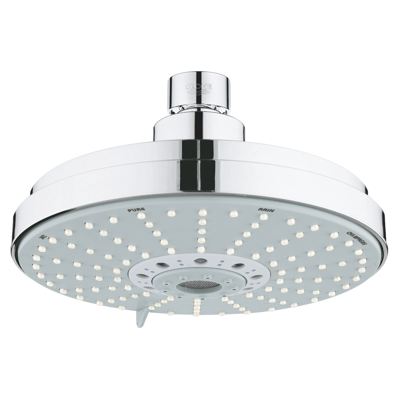 Изображение товара Верхний душ Grohe Rainshower Cosmopolitan 160 мм 4 режима струи Изображение товара Верхний душ Grohe Rainshower Cosmopolitan 160 мм 4 режима струи