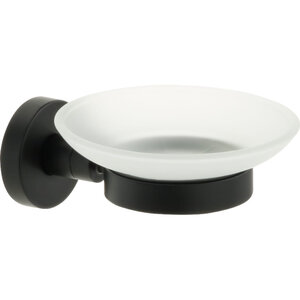 Изображение товара Мыльница Fixsen Comfort FX-86008 Black настенная черный матовый 11x14 см