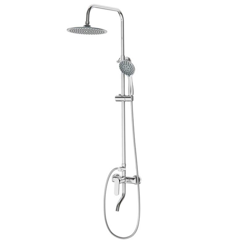 Изображение товара Душевая система Laguraty с изливом и хромированным покрытием