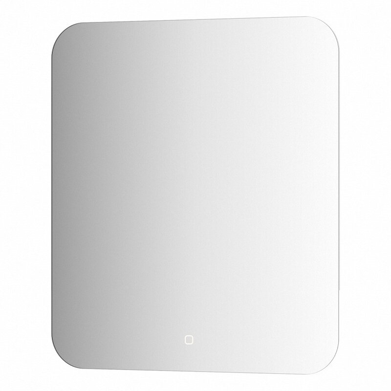 Изображение товара Зеркало Defesto Opti 60 x 70 см, с LED-подсветкой, сенсорный выключатель, теплый белый свет, DF 2816S