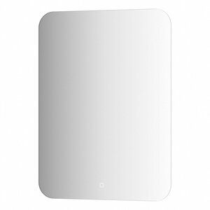 Изображение товара Зеркало Defesto Opti 60 x 80 см, с LED-подсветкой, сенсорный выключатель, теплый белый свет, DF 2817S