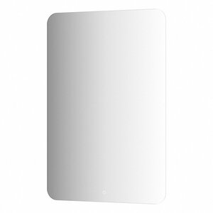 Изображение товара Зеркало Defesto Opti 80 x 120 см, с LED-подсветкой, сенсорный выключатель, теплый белый свет, DF 2820S