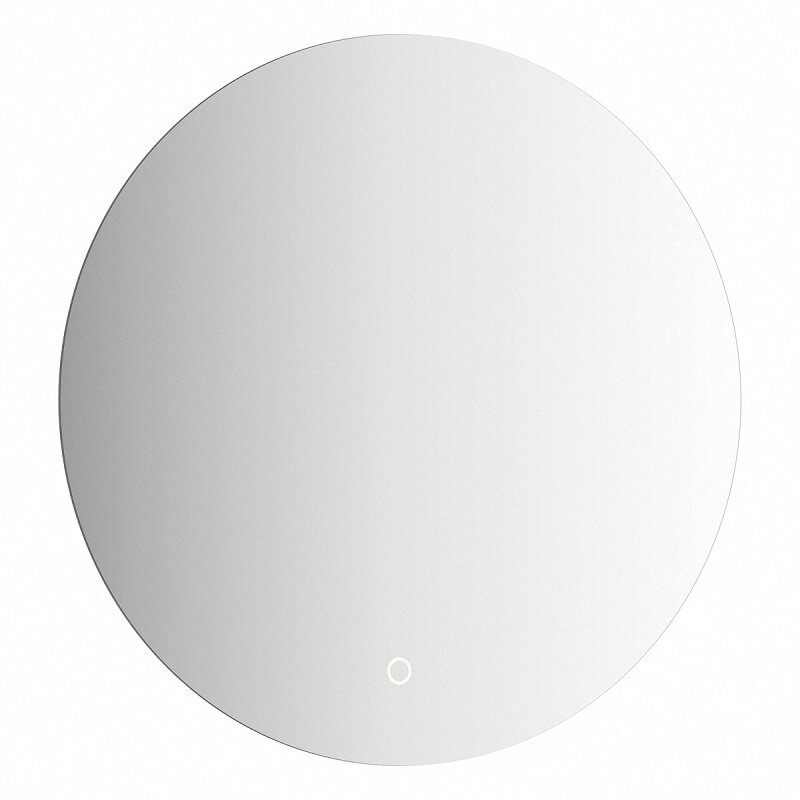 Изображение товара Зеркало с LED-подсветкой Defesto Opti 50 см, сенсорное управление, теплый белый свет