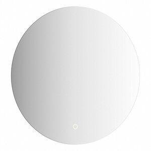 Изображение товара Зеркало с LED-подсветкой Defesto Opti 50 см, сенсорное управление, теплый белый свет