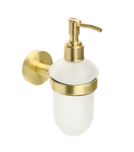 Изображение товара Дозатор жидкого мыла Fixsen Comfort FX-87012 Gold настенный золото Satин
