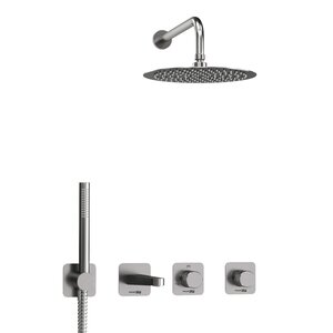 Изображение товара Душевая система WasserKRAFT Tauber 6400, со смесителем, цвет никель, A6451.297.298.097.121.275.100.276