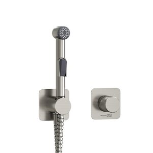 Изображение товара Гигиенический душ WasserKRAFT Tauber 6400, A6451.275.100.092, со смесителем, никель