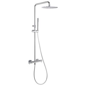 Изображение товара Душевая система Ramonsoler Odisea 395401RM300, верхний круглый душ 30 см, со смесителем, термостатический, хром