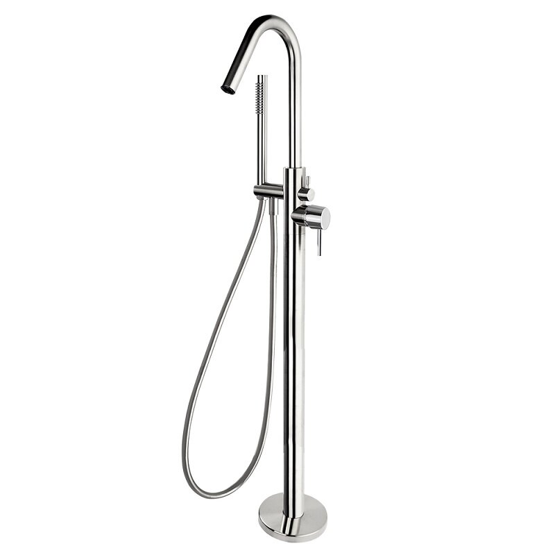 Изображение товара Напольный смеситель Ramonsoler Odisea 398503MO с душевым гарнитуром хром Испания