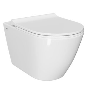 Изображение товара Подвесной унитаз Vitra Zentrum безободковый 7551B003-0075 белый