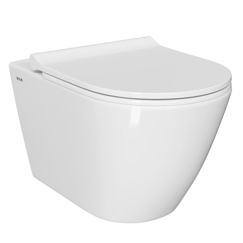 Изображение товара Подвесной унитаз VitrA Sanibelle 7551B003-0075 безободковый с антибактериальным покрытием