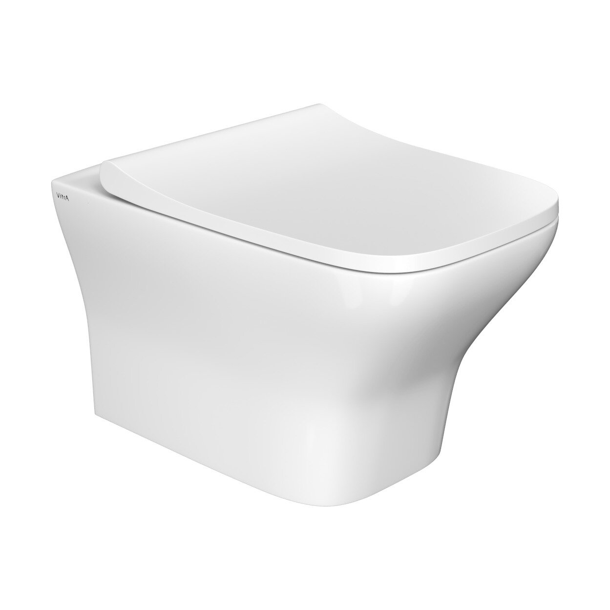 Изображение товара Подвесной унитаз VitrA Zentrum 7484B003-0075 Square, безободковый, белый