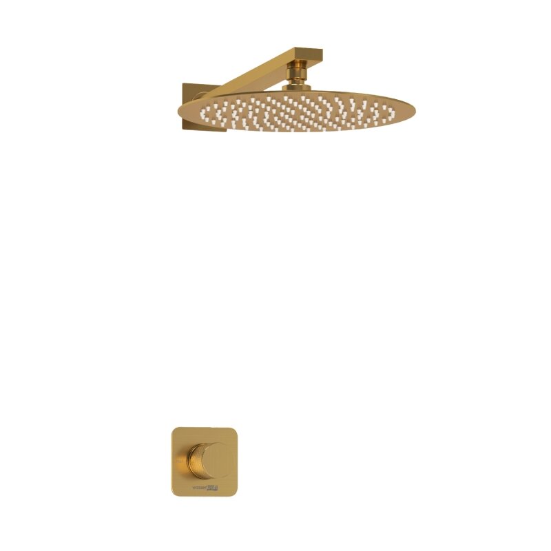 Изображение товара Душевая система WasserKRAFT Schunter 8200 с матовым золотым покрытием