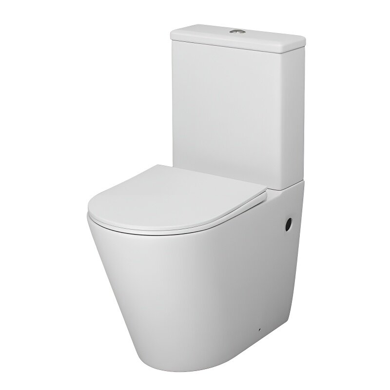 Изображение товара Унитаз-компакт Grossman Color GR-4480MS, безободковый, с крышкой-сиденьем микролифт, белый матовый Изображение товара Унитаз-компакт Grossman Color GR-4480MS, безободковый, с крышкой-сиденьем микролифт, белый матовый