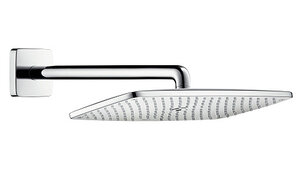 Изображение товара Верхний душ Hansgrohe Raindance E 360 1jet 27376000, с держателем 39 см, хром
