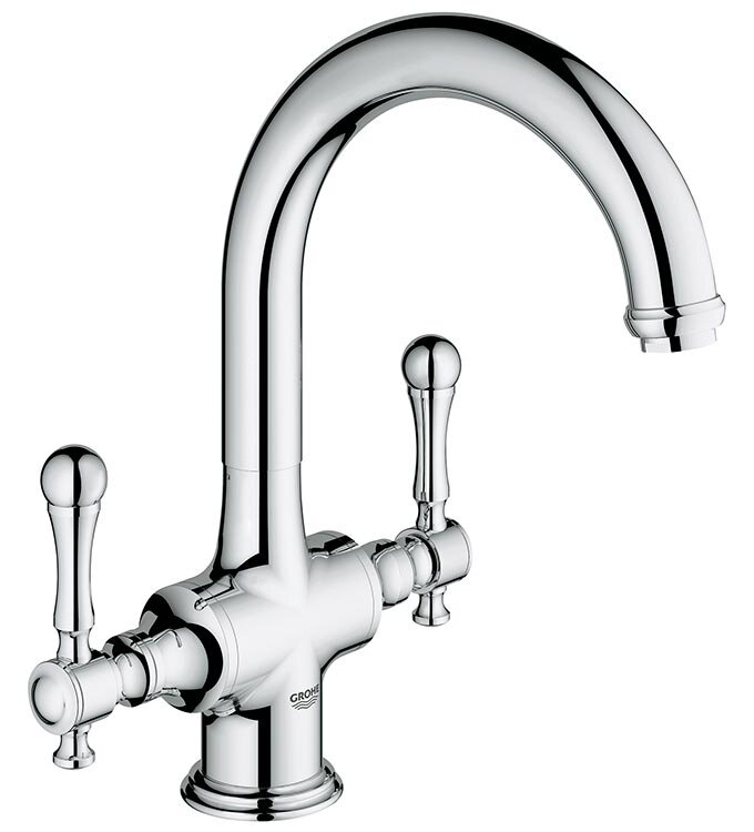 Изображение товара Смеситель для кухонной мойки Grohe Bridgeford, 30188000, хром Изображение товара Смеситель для кухонной мойки Grohe Bridgeford, 30188000, хром