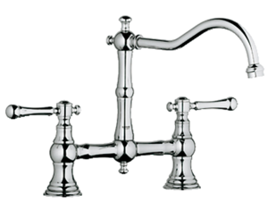 Изображение товара Смеситель для кухонной мойки Grohe Bridgeford, 30187000, хром 