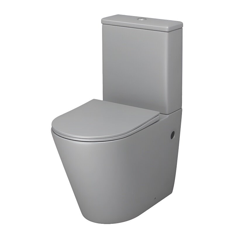 Изображение товара Унитаз-компакт безободковый Grossman Color GR-4480GLMS с микролифтом