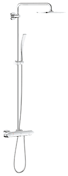 Изображение товара Душевая система Grohe Rainshower Veris 27472000 с термостатом и Rainshower