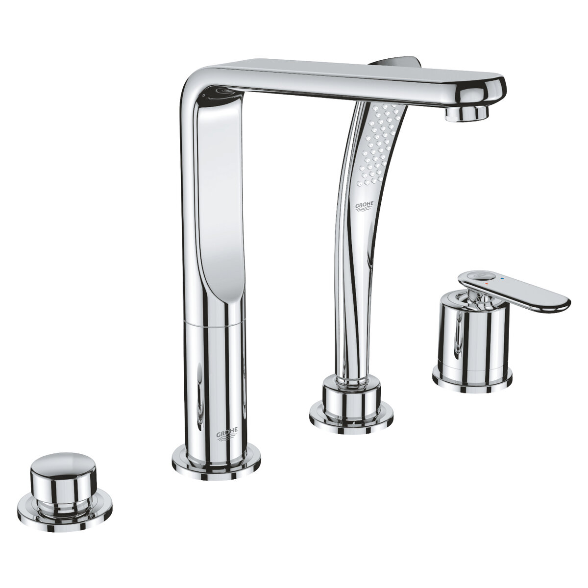 Изображение товара Смеситель для ванны и душа Grohe Veris 19373000 хром