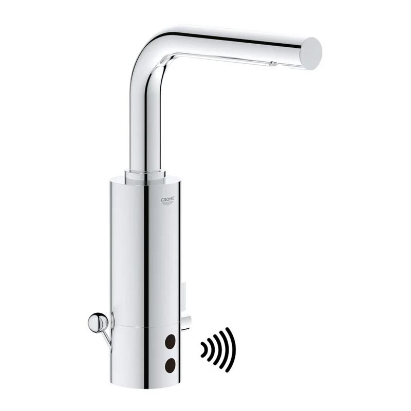 Изображение товара Смеситель для раковины Grohe Essence Е, 36094000, сенсорный, хром Изображение товара Смеситель для раковины Grohe Essence Е, 36094000, сенсорный, хром