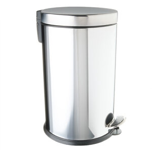 Изображение товара Ведро для мусора Fixsen Horeca FX-34024D с крышкой, 12 л, цвет хром