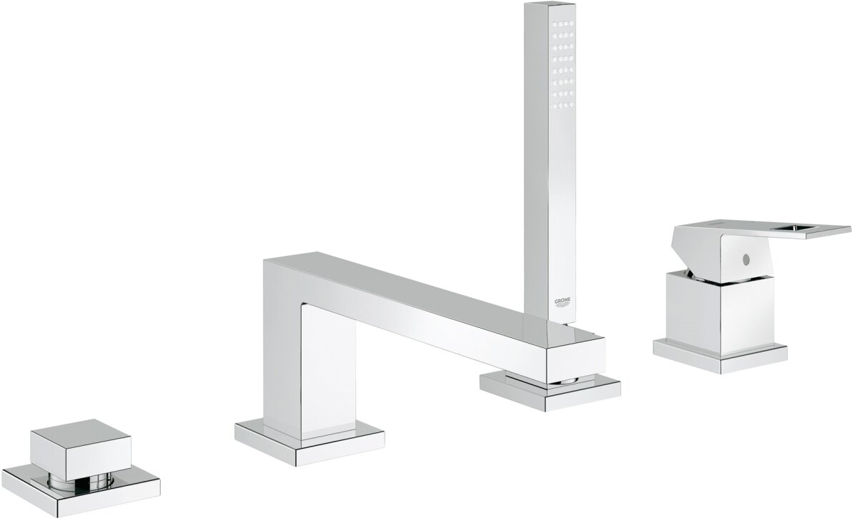 Изображение товара Смеситель для ванны и душа Grohe Eurocube, 19897000, хром