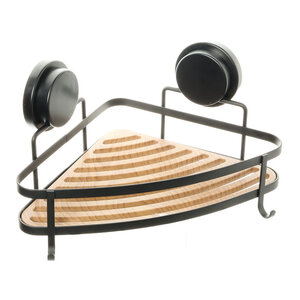 Изображение товара Полка Fixsen Magic FX-920B-1, угловая, 1 ярус, черный