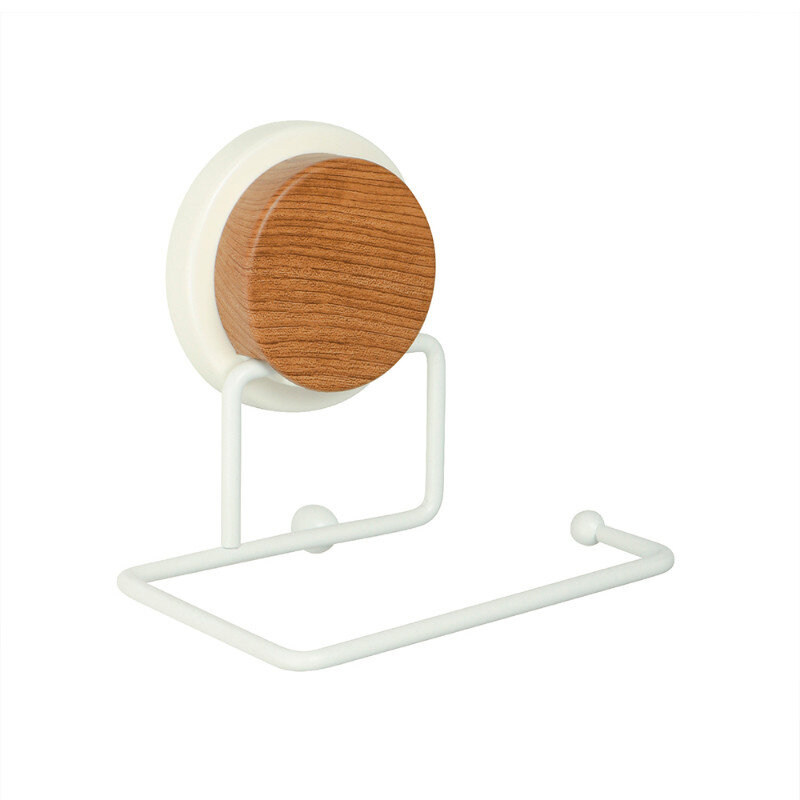 Изображение товара Держатель туалетной бумаги Fixsen Magic White FX-47010B, без крышки, цвет белый, дерево