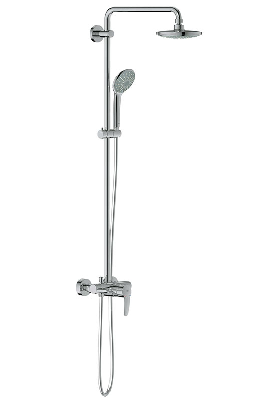 Изображение товара Душевая система Grohe Euphoria System 27473000 с однорычажным смесителем и горизонтальным душем