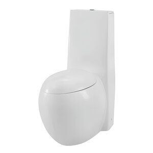 Изображение товара Унитаз-компакт Grossman Solis GR-4424, с толстой крышкой-сиденьем микролифт, белый