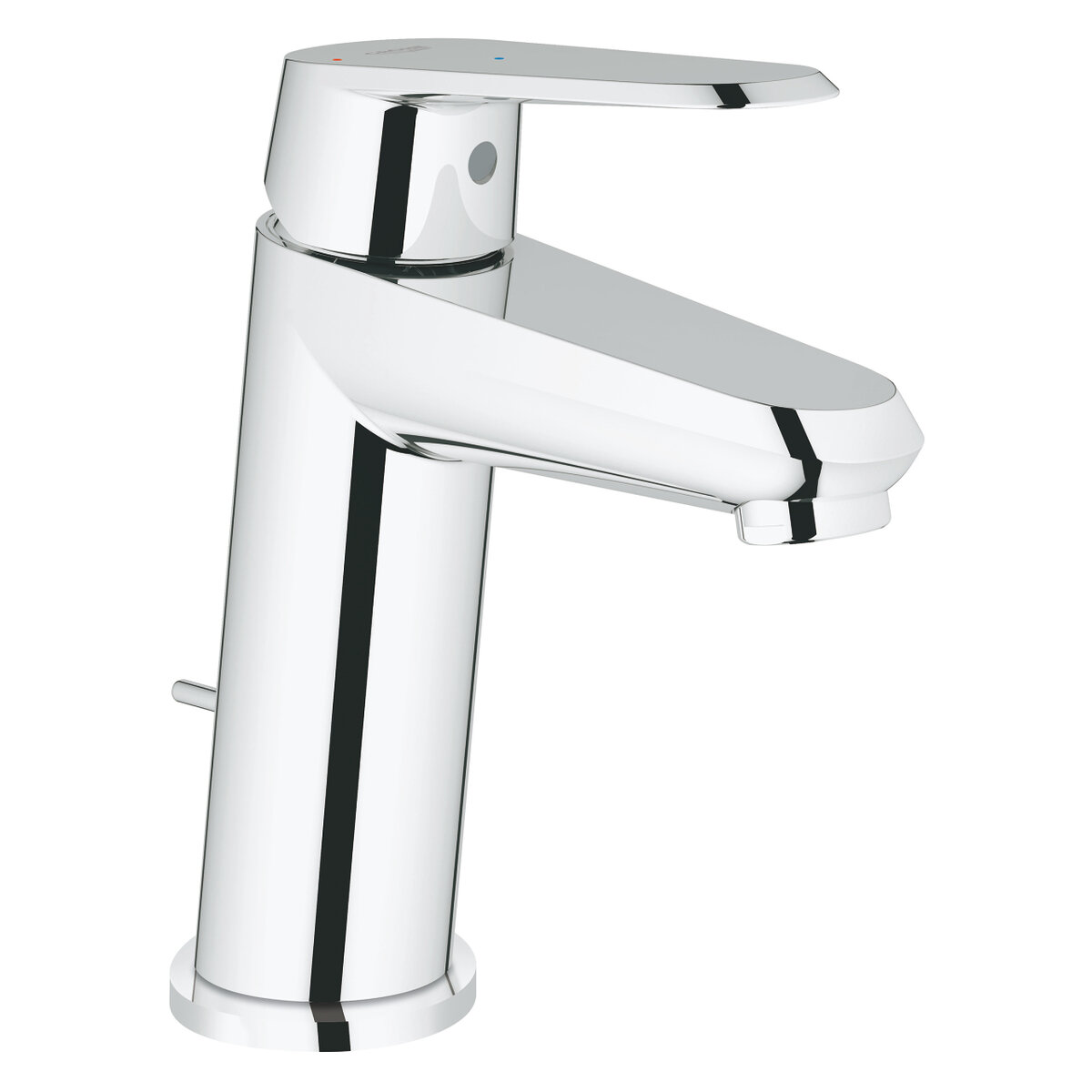 Изображение товара Современный однорычажный смеситель Grohe Eurodisc Cosmopolitan 2338920E для раковины хромированный 