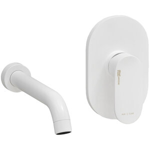 Изображение товара Смеситель WasserKRAFT Mindel 8500 A85593, для раковины, цвет белый Soft-touch