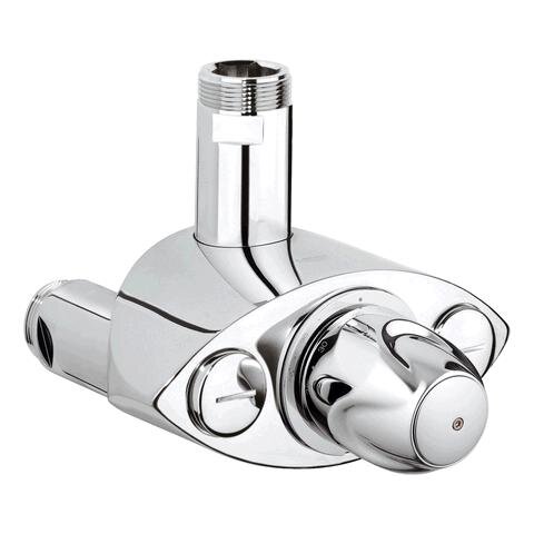 Изображение товара Смеситель для душа Grohe Grohtherm с термостатом, хром, Германия Изображение товара Смеситель для душа Grohe Grohtherm с термостатом, хром, Германия