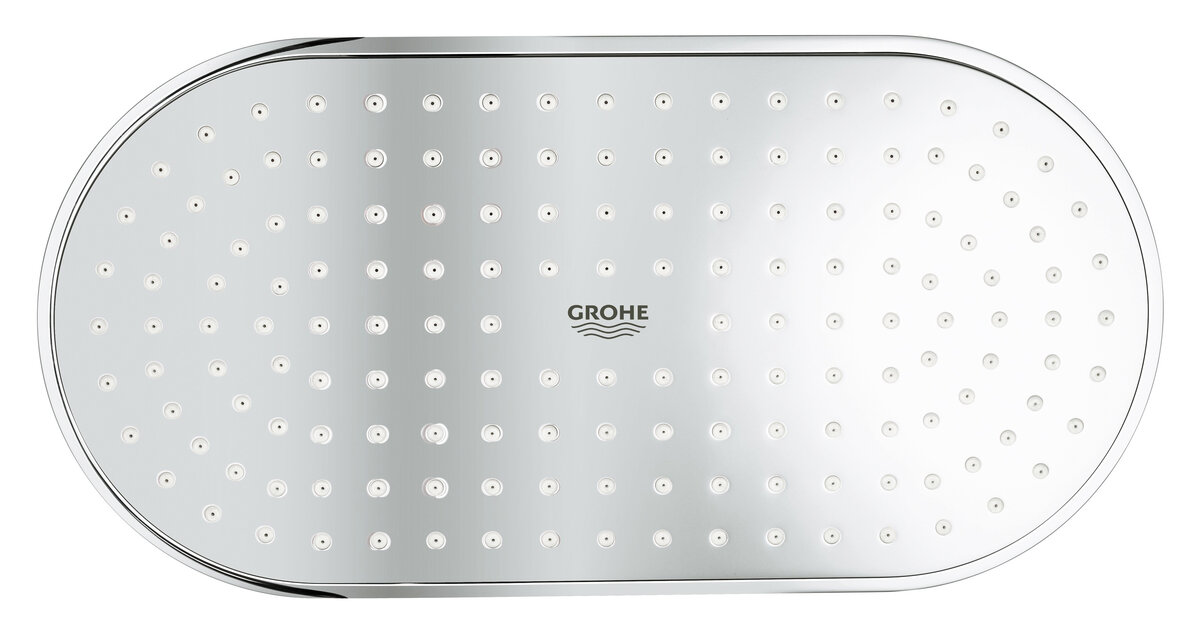Изображение товара Верхний душ Grohe Rainshower Veris 27470000, 30*15 см, 1 режим струи, без держателя