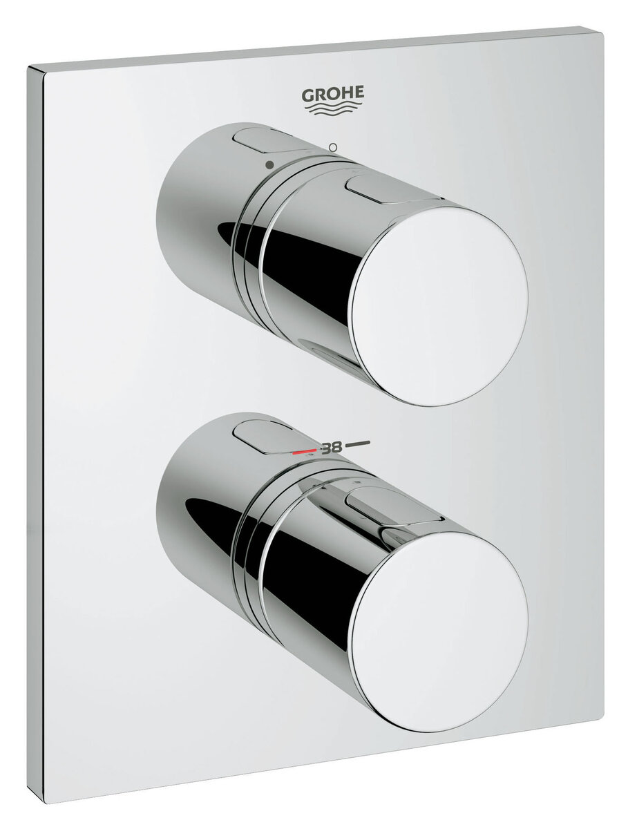Изображение товара Смеситель для душа Grohe Grohtherm 19568000 хром, автоматический термостат