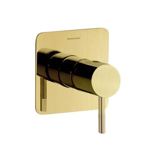 Изображение товара Смеситель Ramonsoler Odisea 391801SOC, на 1 потребителя, цвет золото брашированное PVD