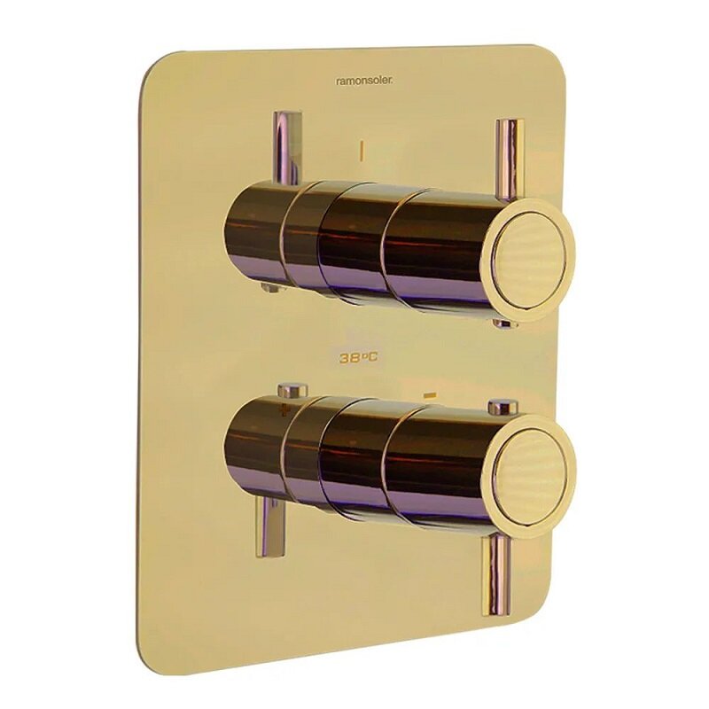 Изображение товара Смеситель для душа Ramonsoler Odisea 392421SOC с термостатом и PVD покрытием