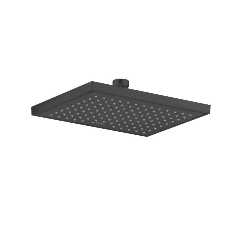 Изображение товара Верхний душ Axor ShowerSolutions 35373670, 24 см, 1 режим струи, с шарнирным соединением, цвет черный матовый Изображение товара Верхний душ Axor ShowerSolutions 35373670, 24 см, 1 режим струи, с шарнирным соединением, цвет черный матовый