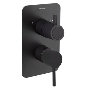 Изображение товара Смеситель Ramonsoler Odisea 391512SNM, на 2 потребителя, черный матовый