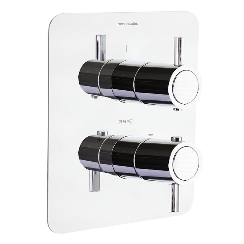 Изображение товара Смеситель Ramonsoler Odisea 398722S, на 2 потребителя, термостатический, хром