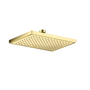 Изображение товара Верхний душ Axor ShowerSolutions 35374950, 24 см, EcoSmart, 1 режим струи, с шарнирным соединением, цвет шлифованная медь